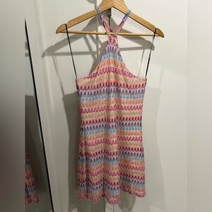 Bright Colorful Striped Dress